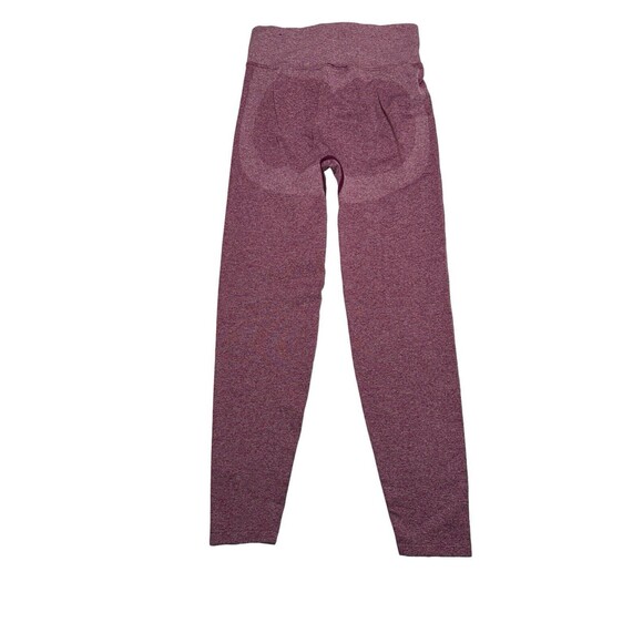 PINK ACTIVE SEAMLESS‎ CLASSIC LEGGINGS Size Medium Vivid Magenta Pink Marl - Picture 7 of 10